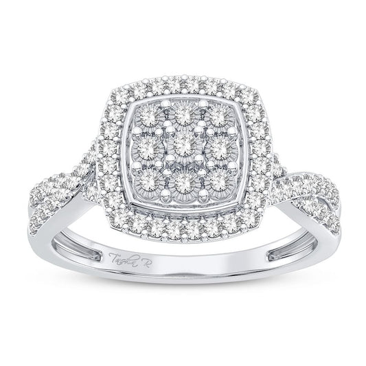 10K 0.10CT Diamond Ring