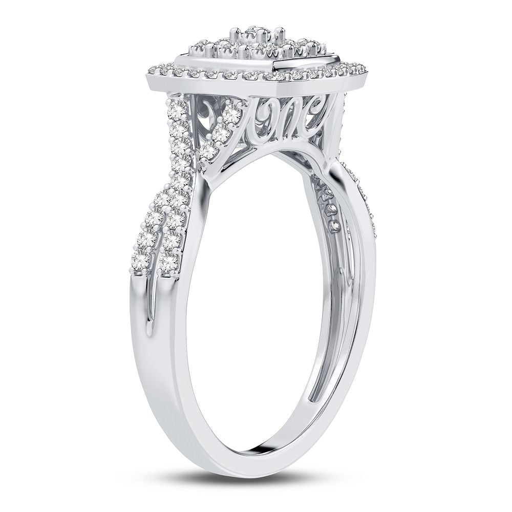 10K 0.10CT Diamond Ring