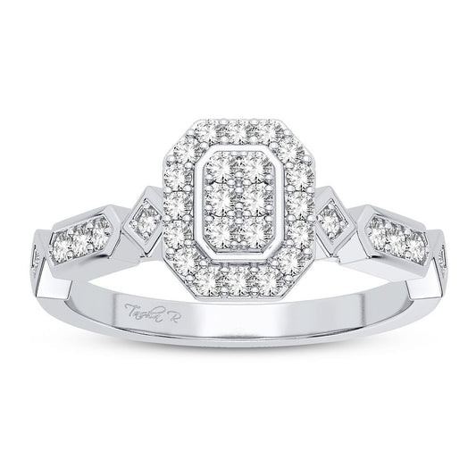 10K 0.20CT Diamond Ring
