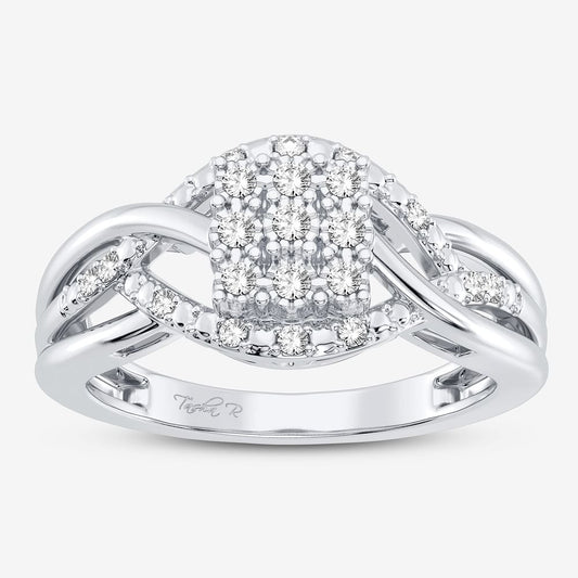 10K 0.10CT Diamond Ring