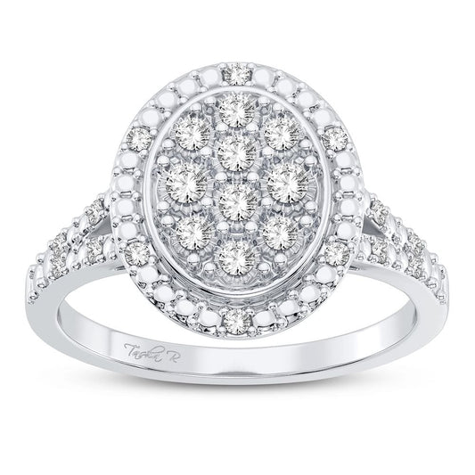 10K 0.10CT Diamond Ring