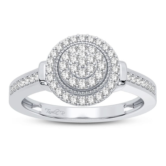 10K 0.10CT Diamond Ring