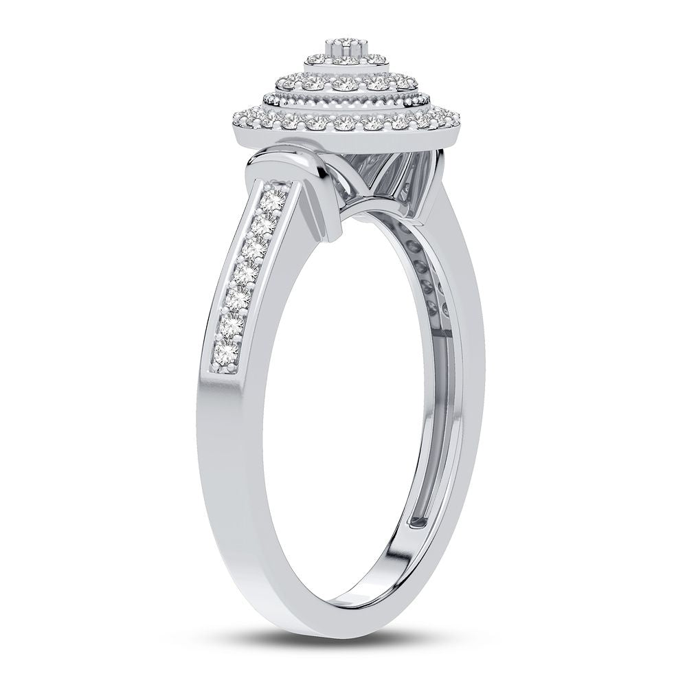 10K 0.10CT Diamond Ring