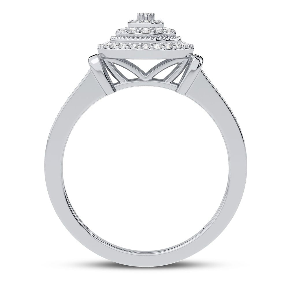 10K 0.10CT Diamond Ring