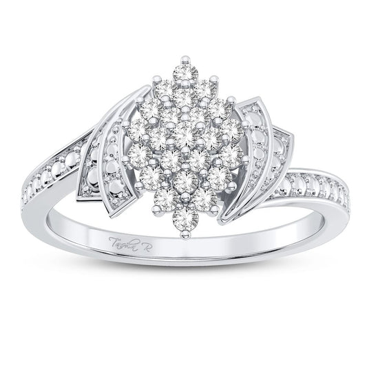 10K 0.20CT Diamond Ring