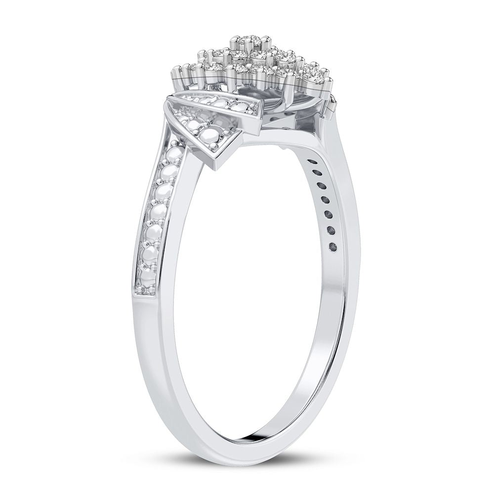 10K 0.20CT Diamond Ring