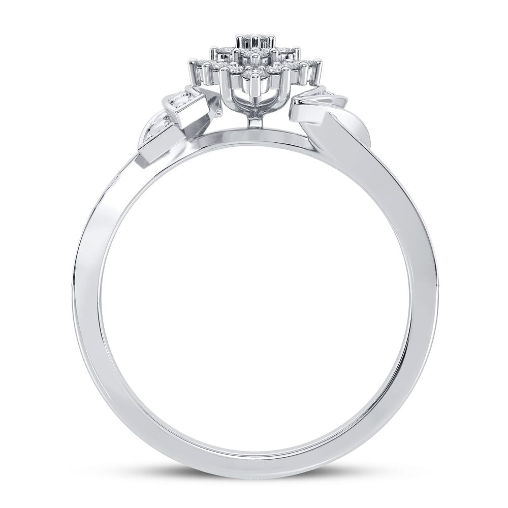 10K 0.20CT Diamond Ring