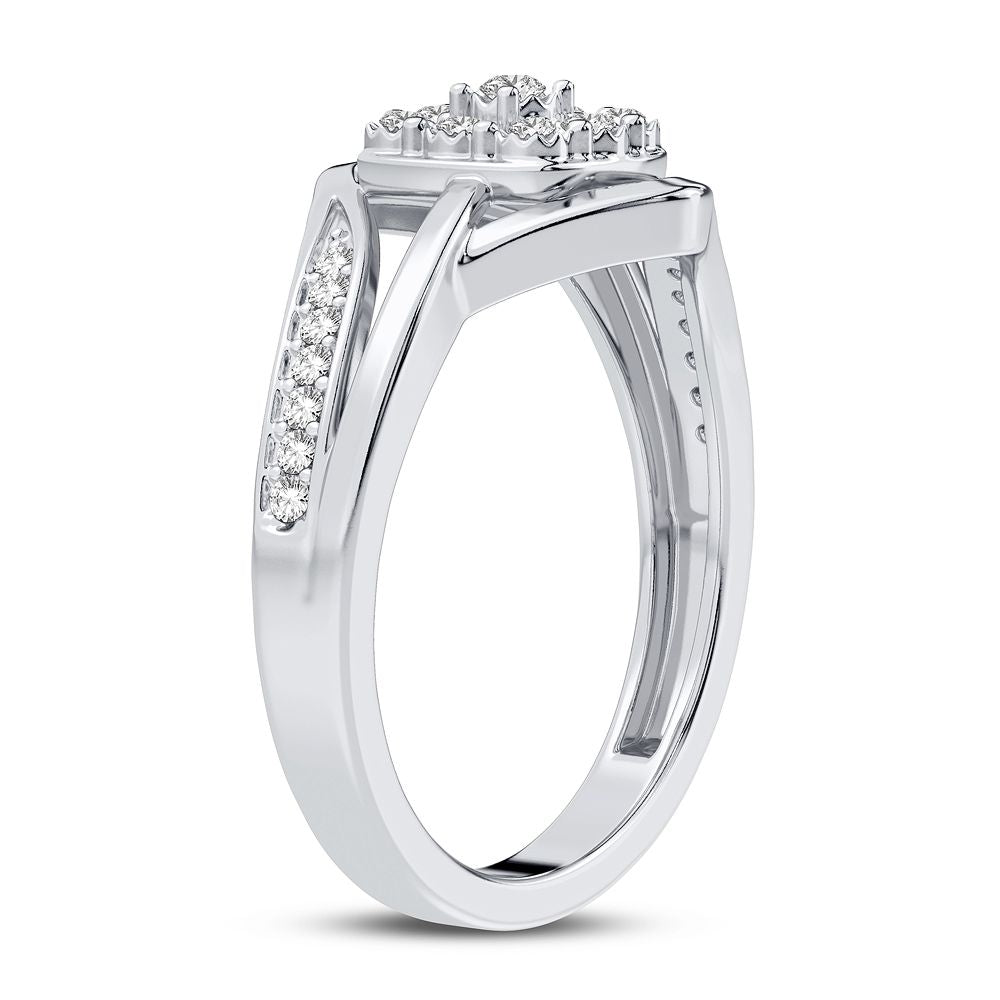 10K 0.10CT Diamond Ring