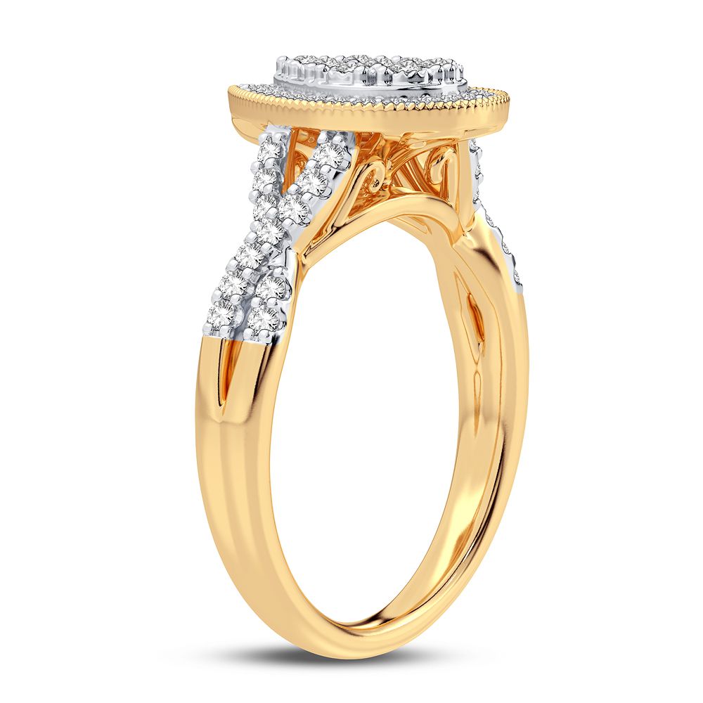 10K 0.25CT Diamond Ring
