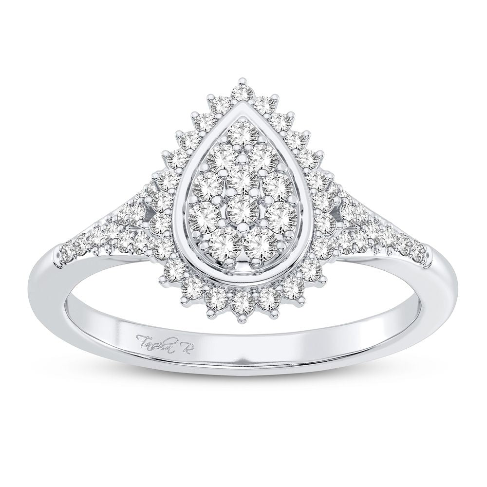 10K 0.25CT Diamond Ring