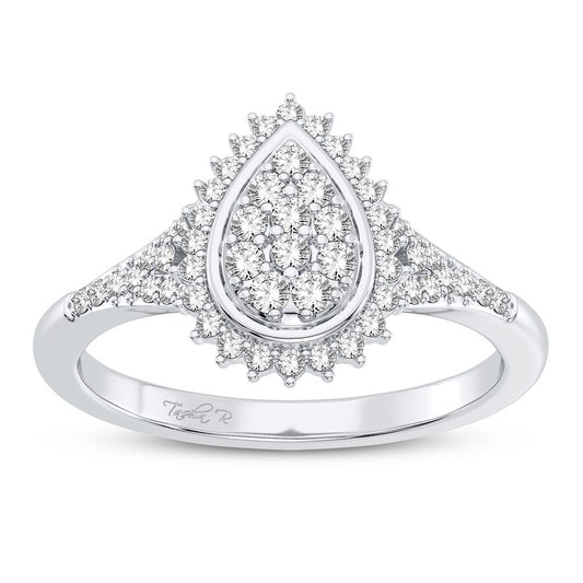 10K 0.25CT Diamond Ring