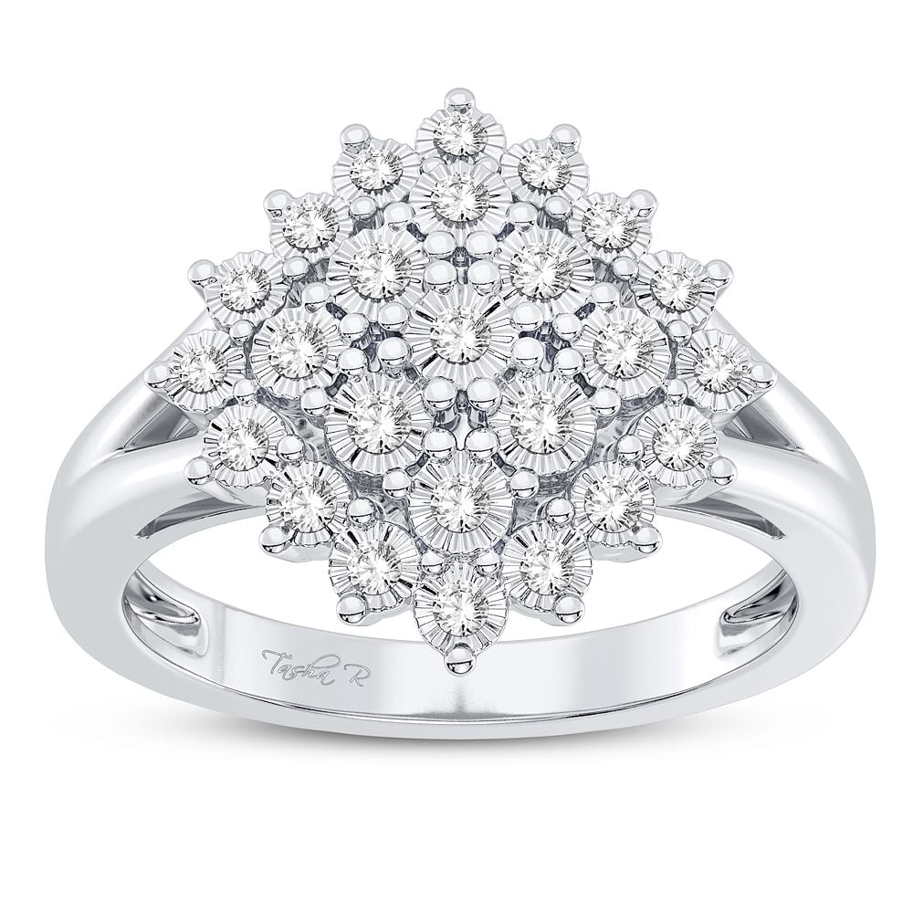 10K 0.10CT Diamond Ring