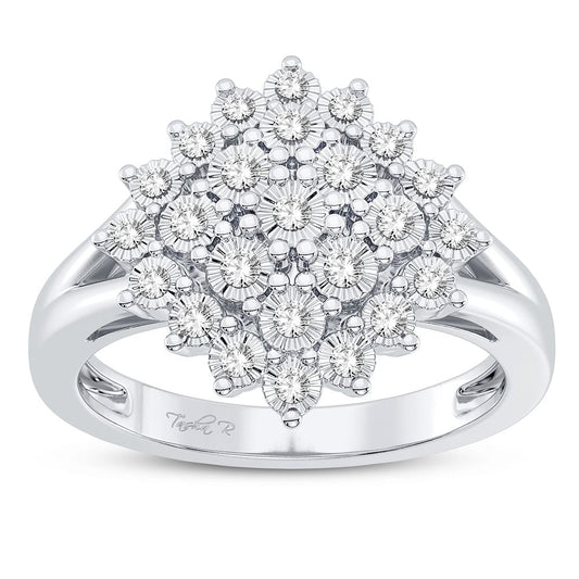 10K 0.10CT Diamond Ring