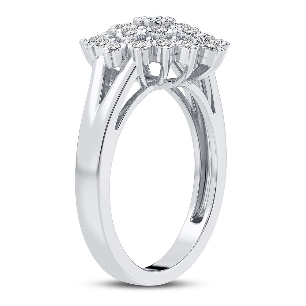 10K 0.10CT Diamond Ring