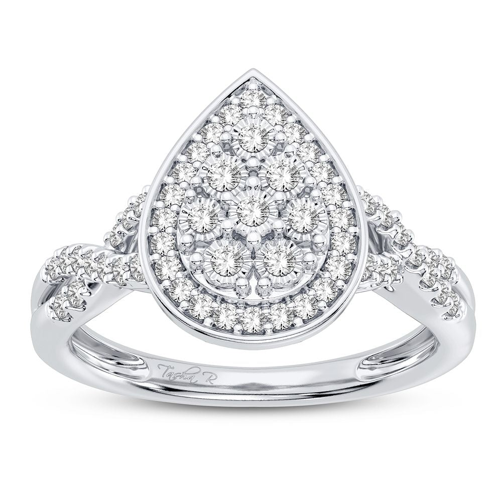 10K 0.20CT Diamond Ring