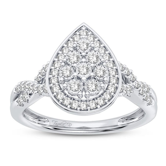 10K 0.20CT Diamond Ring