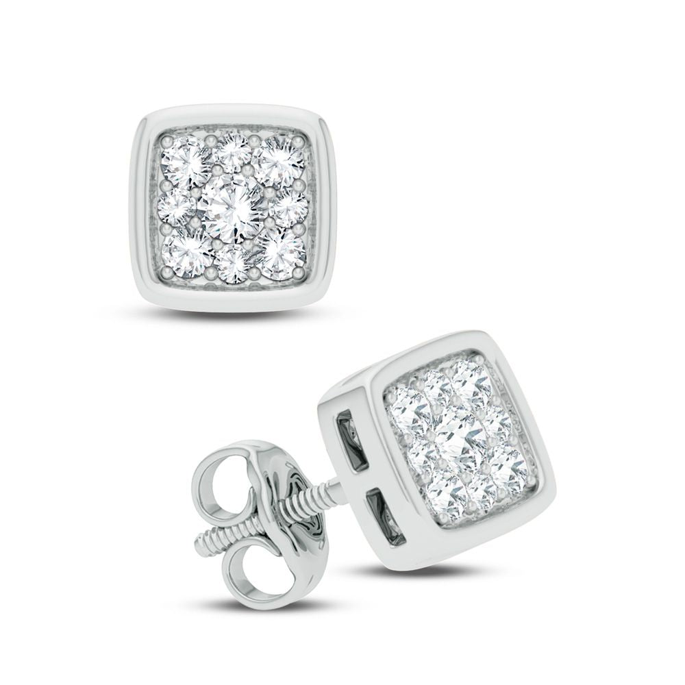14K 0.25CT Diamond Earring
