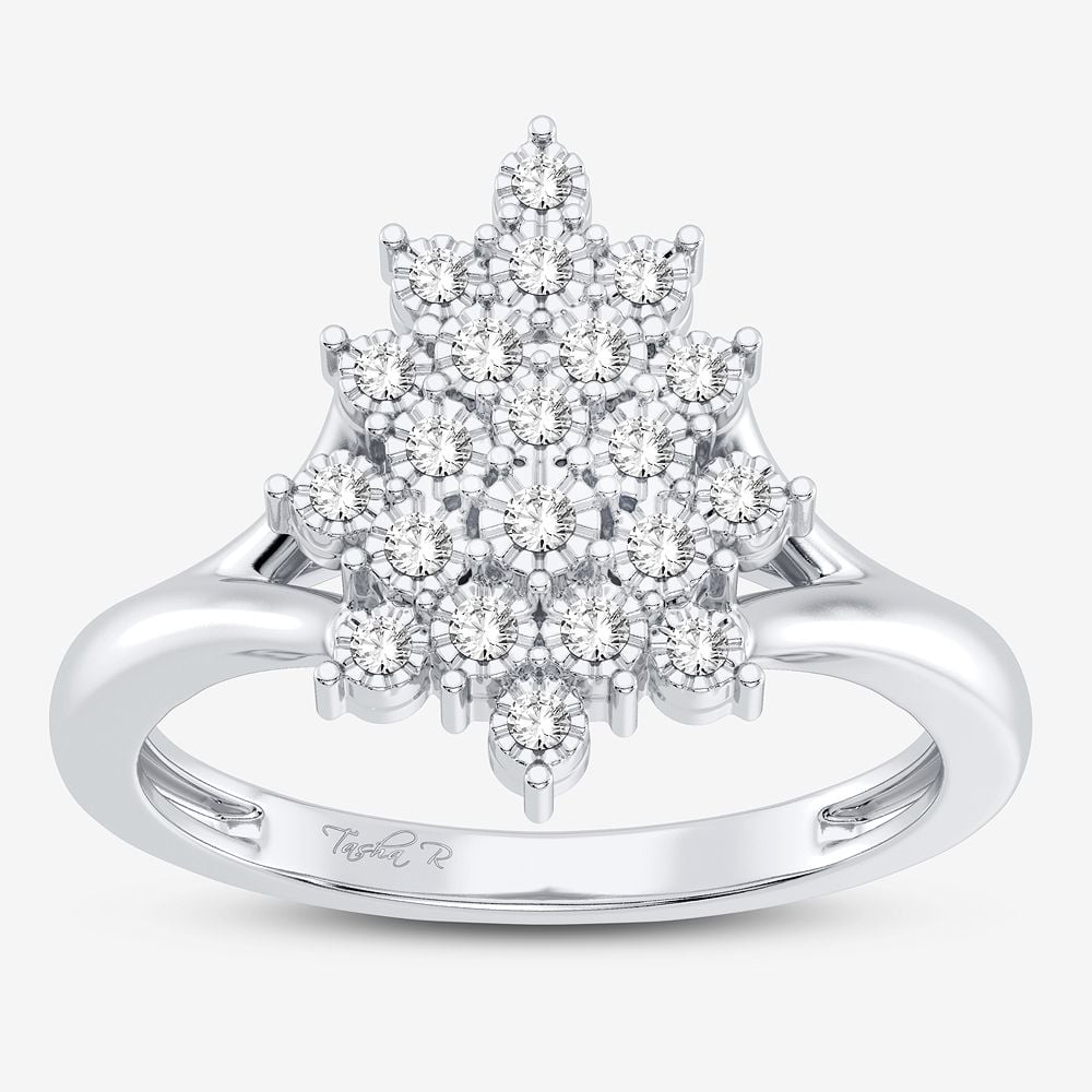 10K 0.10CT Diamond Ring