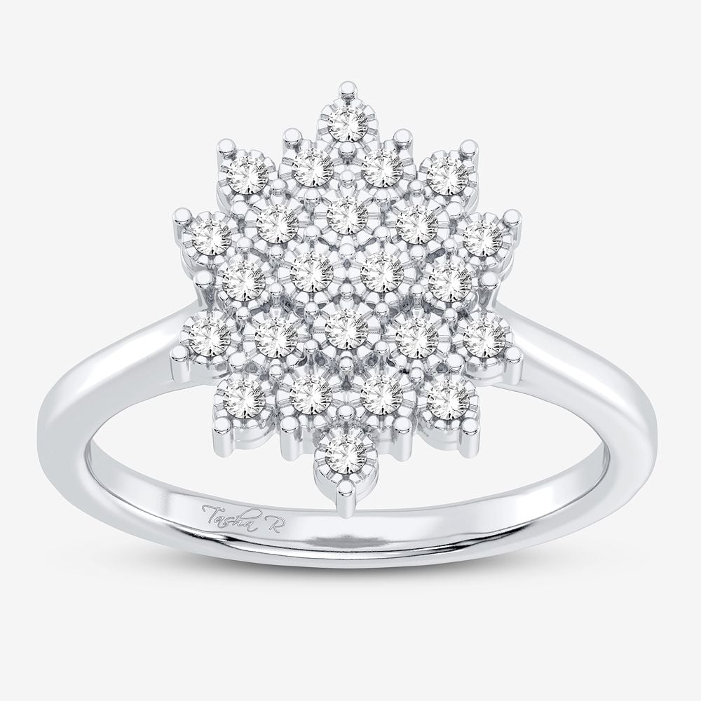 10K 0.10CT Diamond Ring