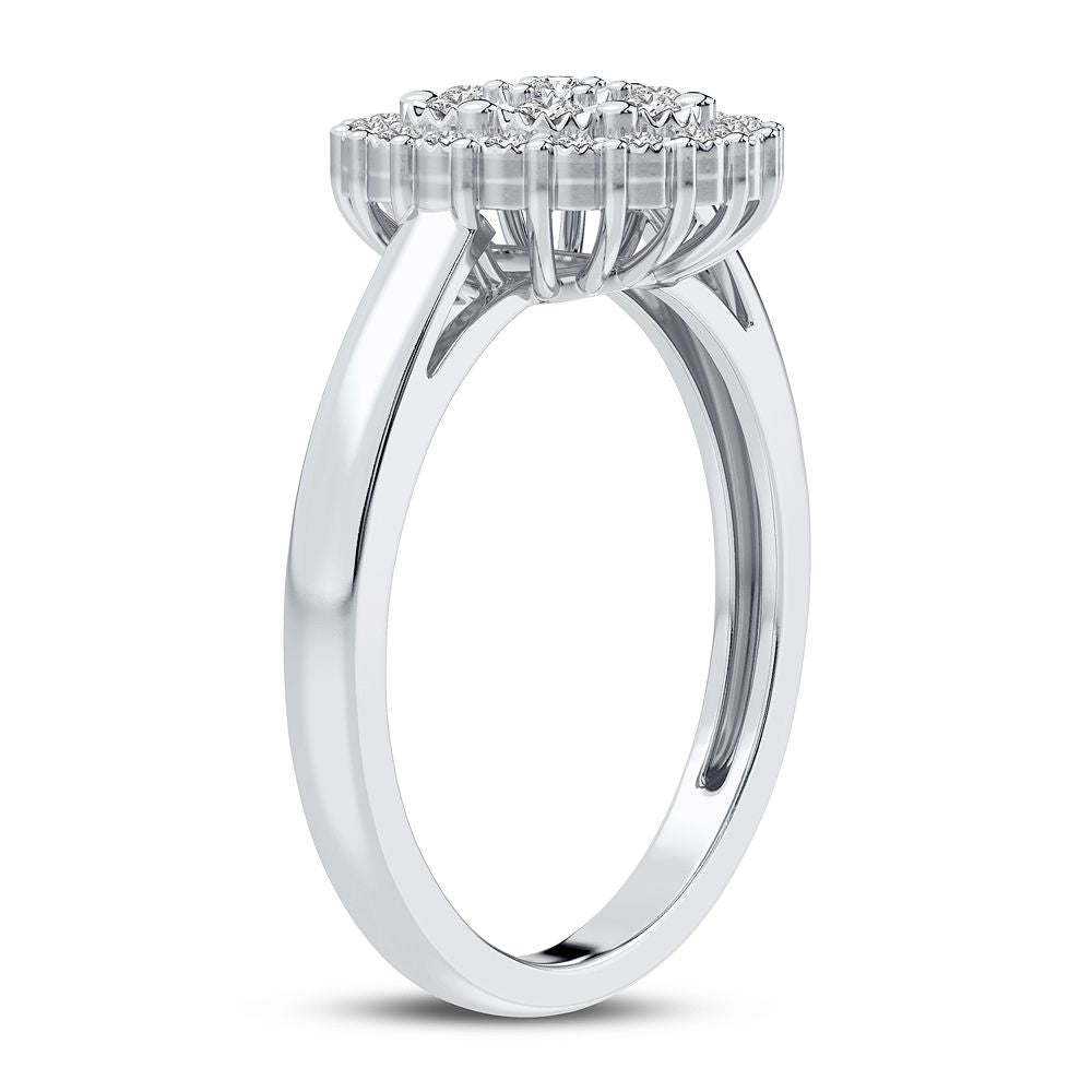 10K 0.10CT Diamond Ring