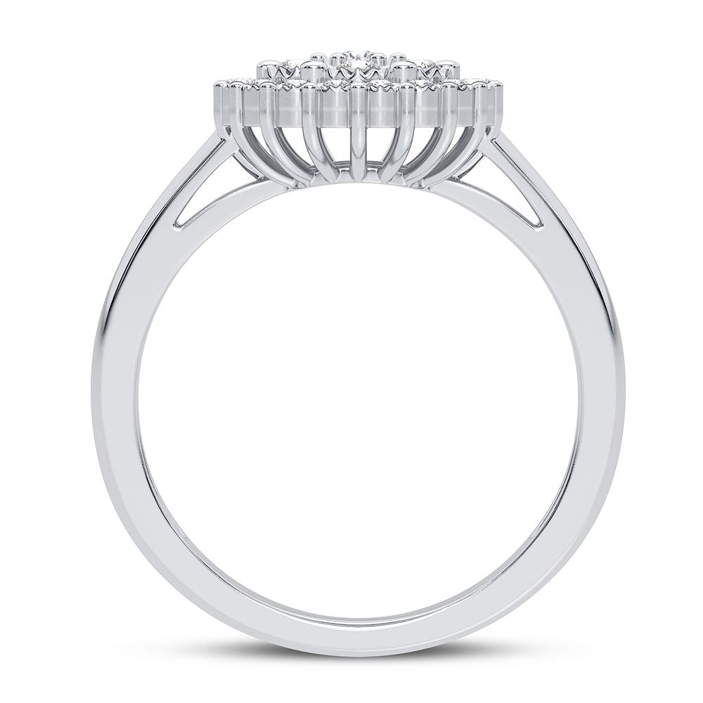 10K 0.10CT Diamond Ring