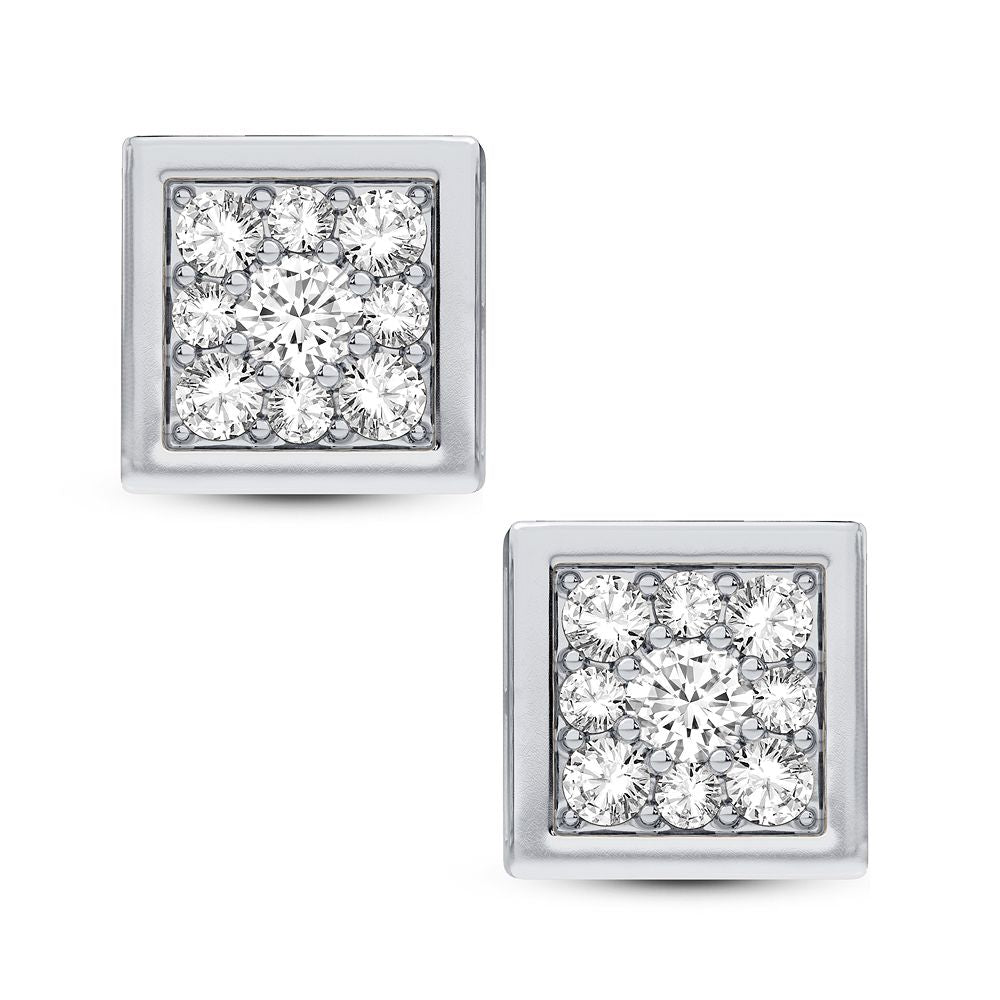 14K 0.33CT Diamond Earring
