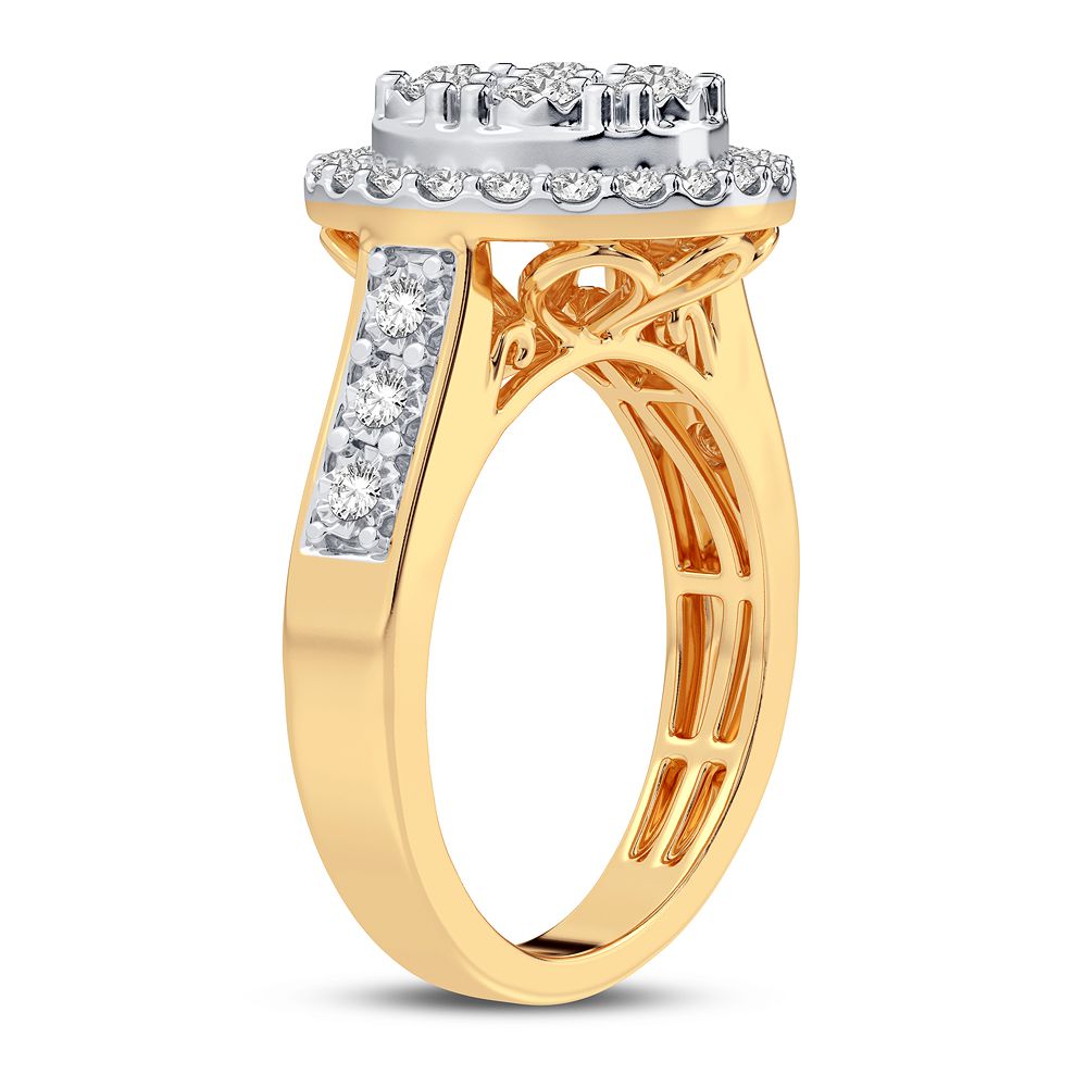 10K 0.75CT Diamond Ring