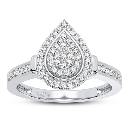 14K 0.10CT Diamond Ring