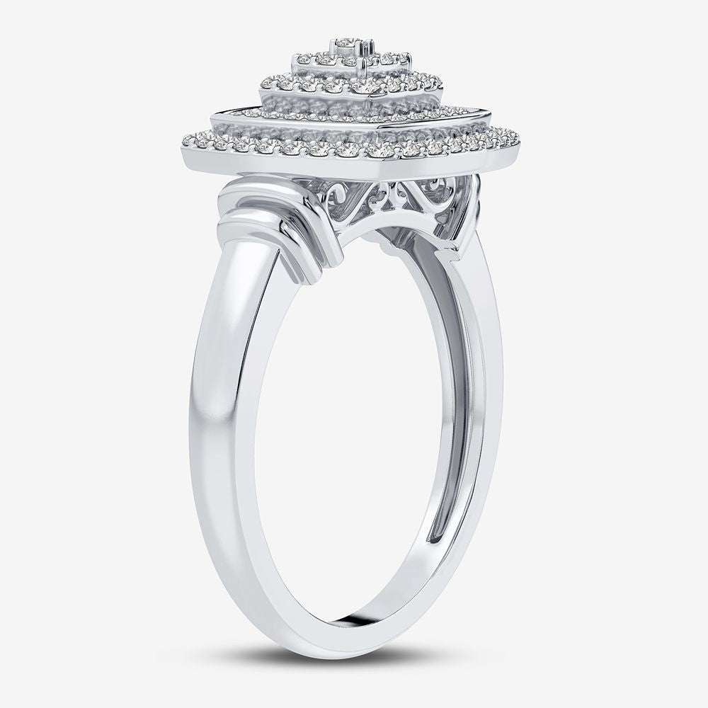 10K 0.20CT Diamond Ring