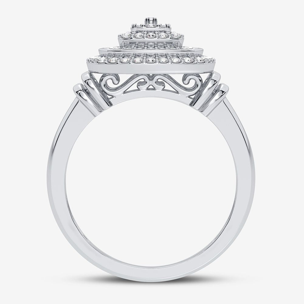 10K 0.20CT Diamond Ring