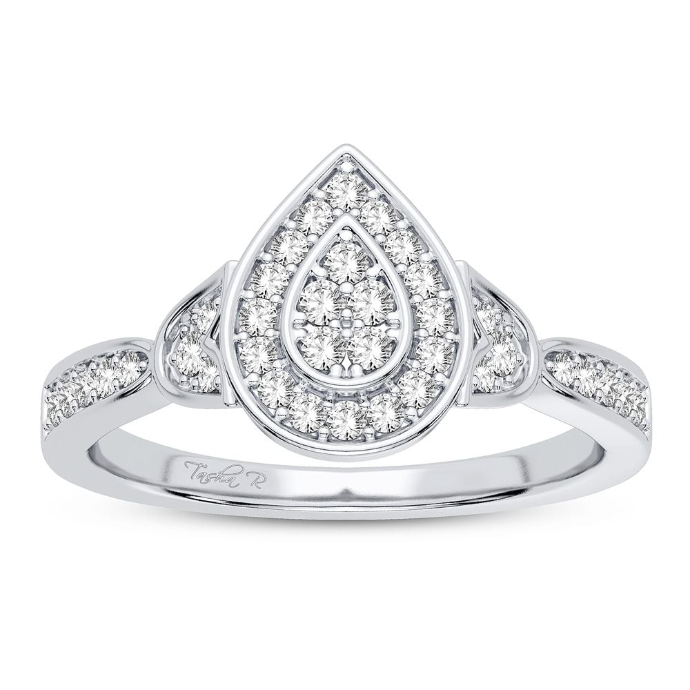 10K 0.20CT Diamond Ring