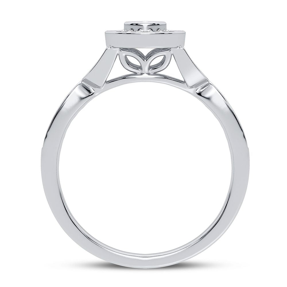 10K 0.20CT Diamond Ring