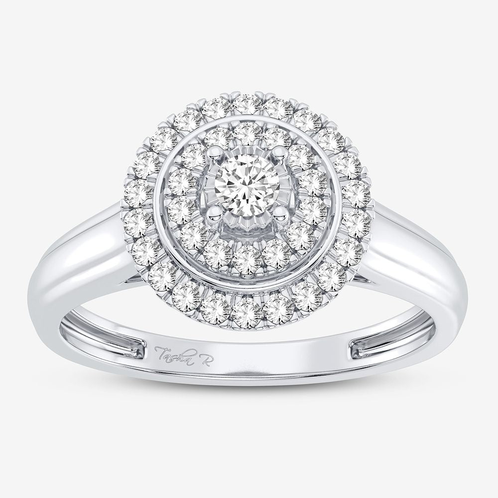 10K 0.25CT Diamond Ring