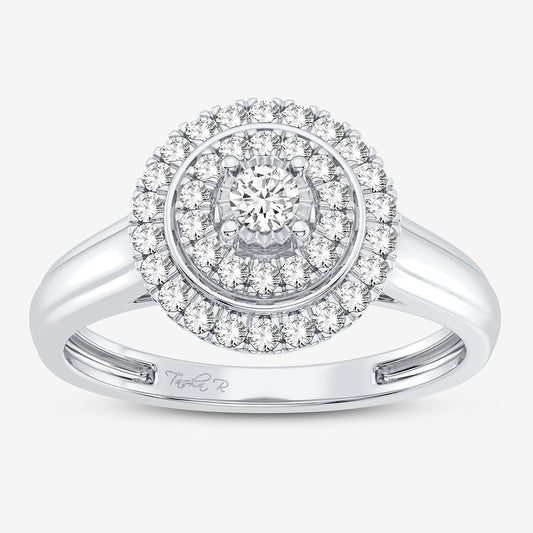 10K 0.25CT Diamond Ring