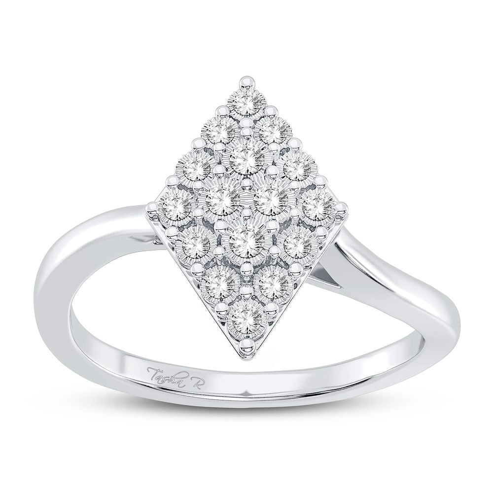 10K 0.10CT Diamond Ring