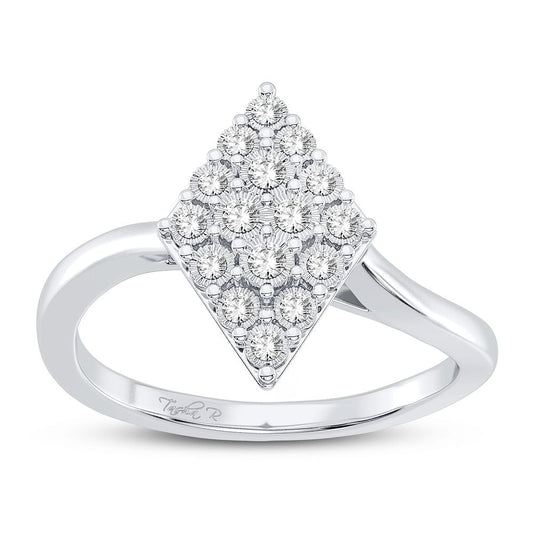 10K 0.10CT Diamond Ring