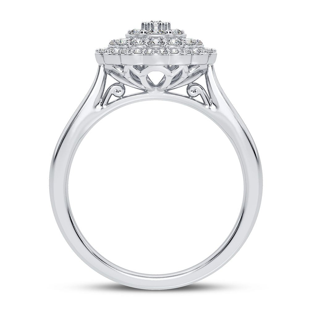 10K 0.50CT Diamond Ring