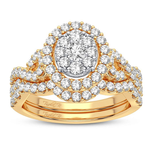 10K 1.00CT Diamond Ring