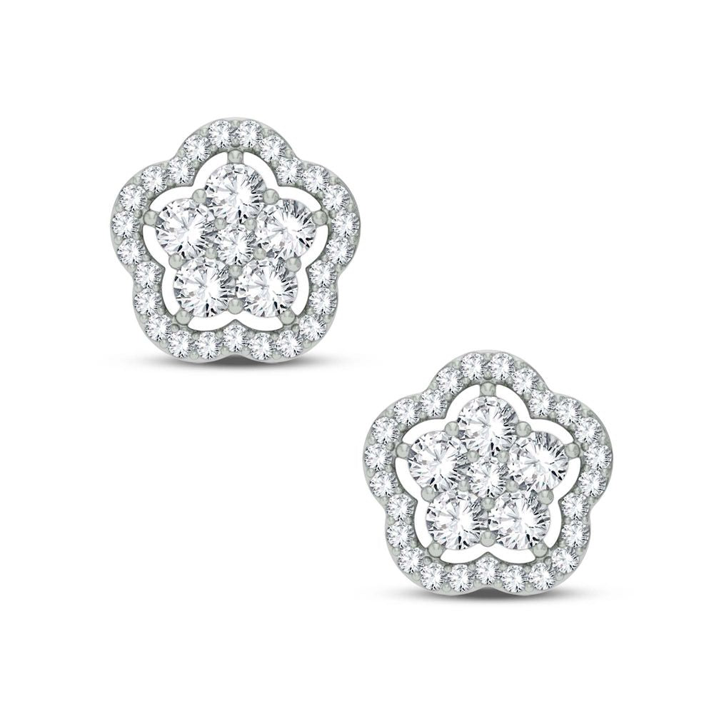 14K 1.50CT Diamond Earring