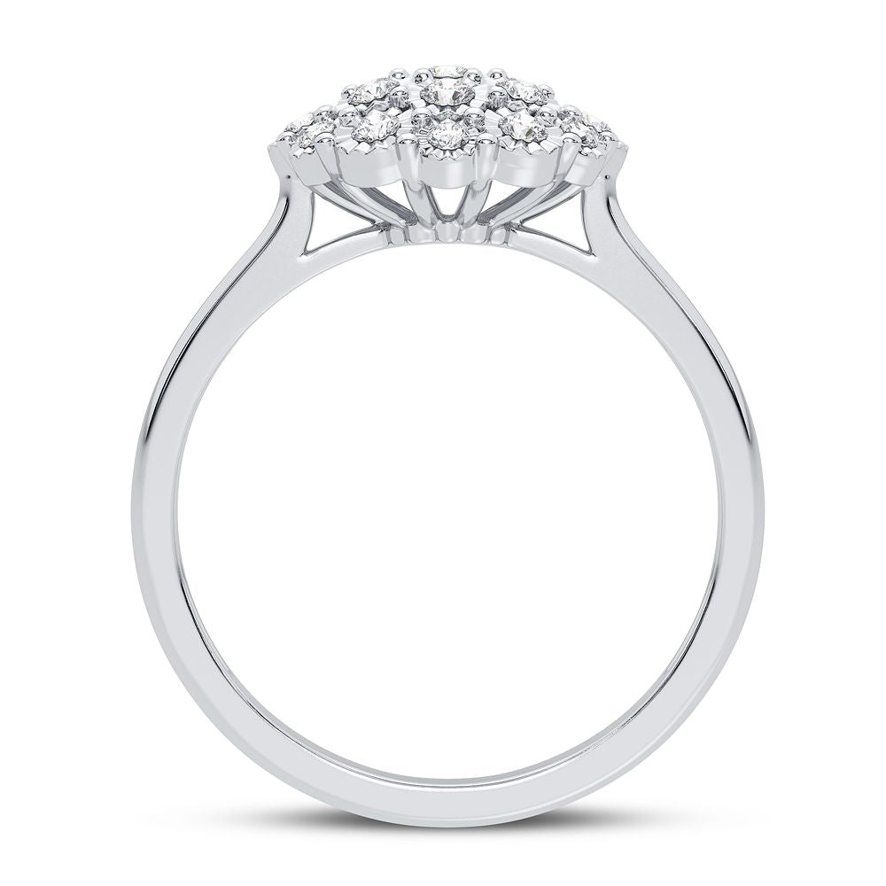 10K 0.19CT Diamond Ring