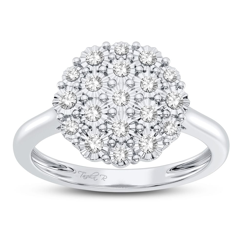 10K 0.10CT Diamond Ring