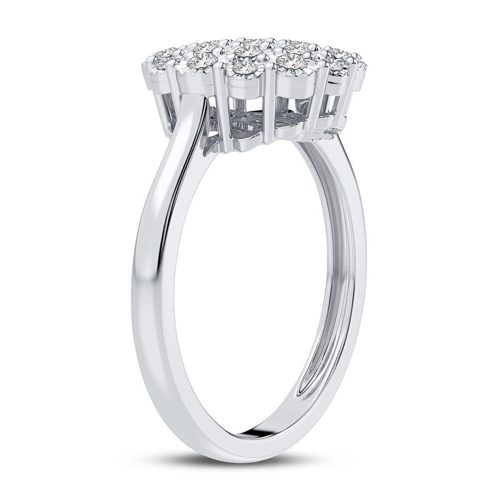 10K 0.10CT Diamond Ring
