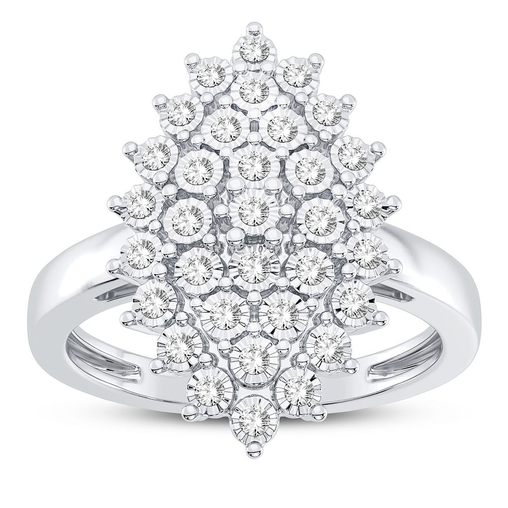 10K 0.15CT Diamond Ring