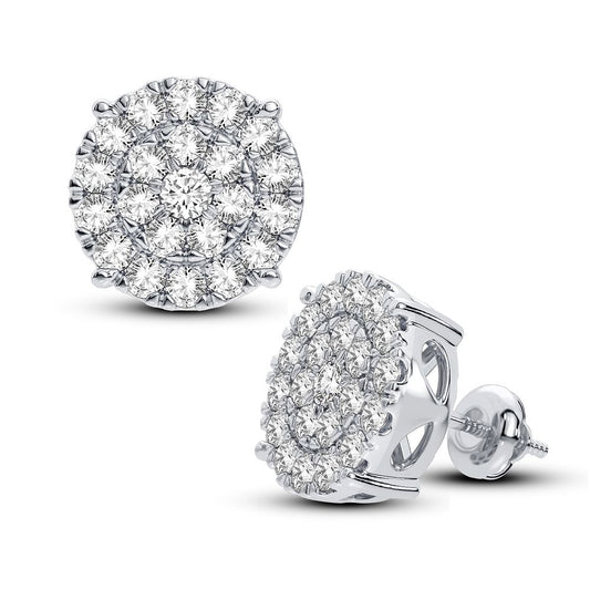 14K 1.50CT Diamond Earring