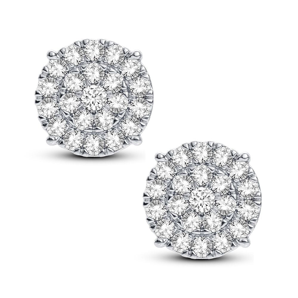 14K 1.50CT Diamond Earring