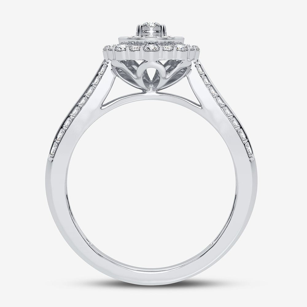 10K 0.50CT Diamond Ring