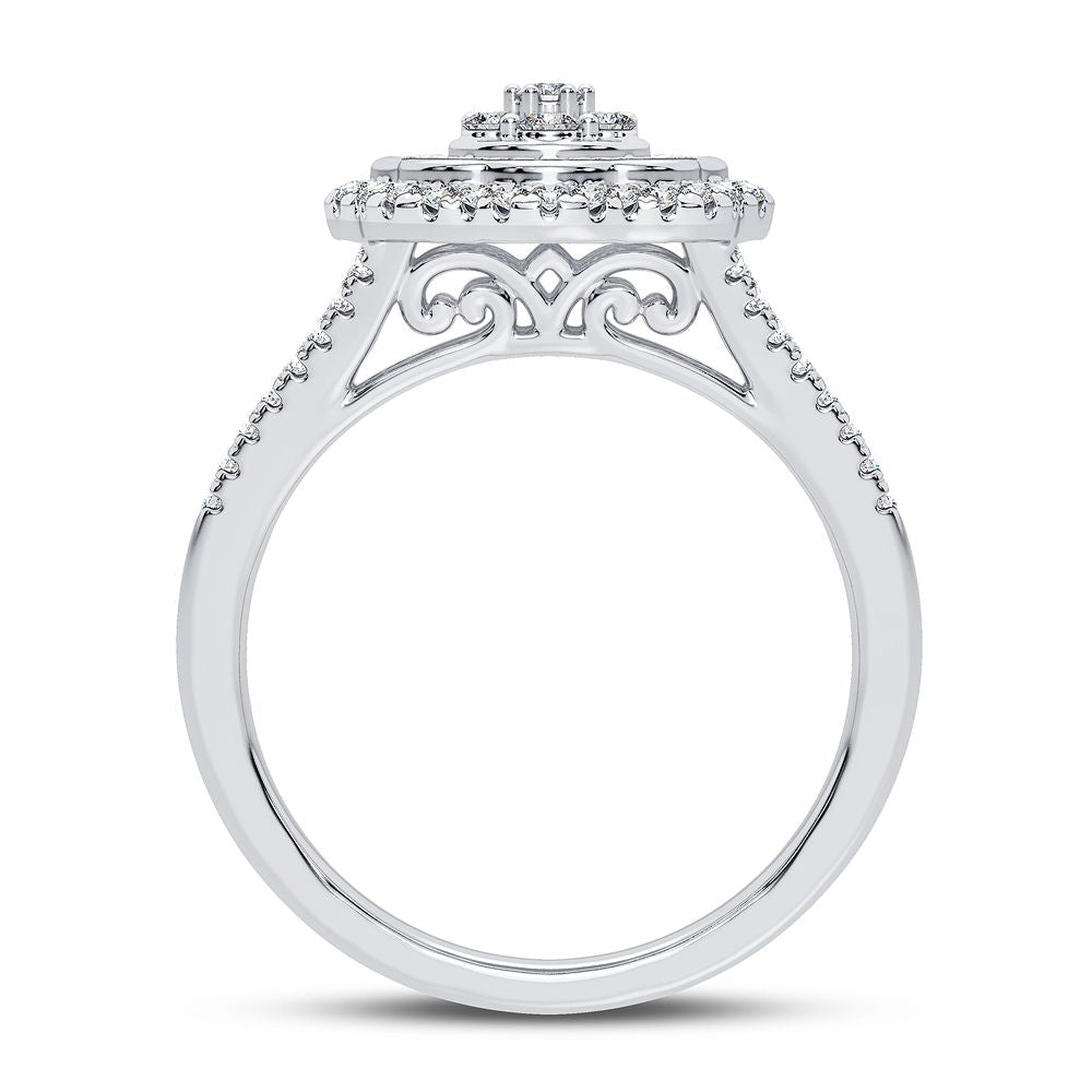 10K 0.50CT Diamond Ring