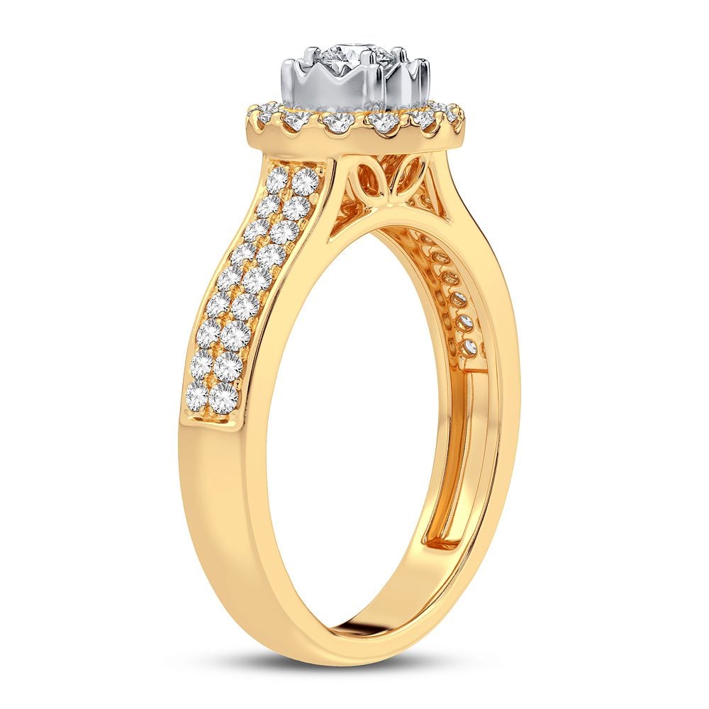 10K 0.50CT Diamond Ring