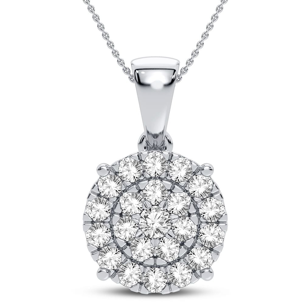 14K 2.00CT Diamond Pendant