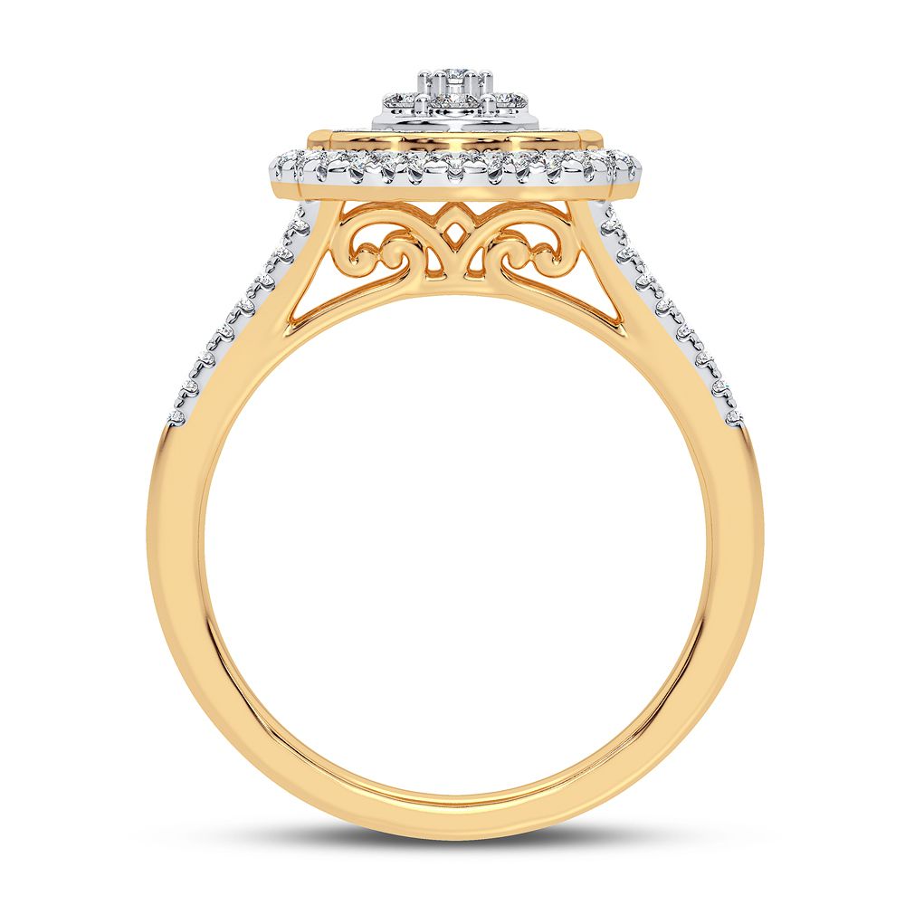 10K 0.50CT Diamond Ring
